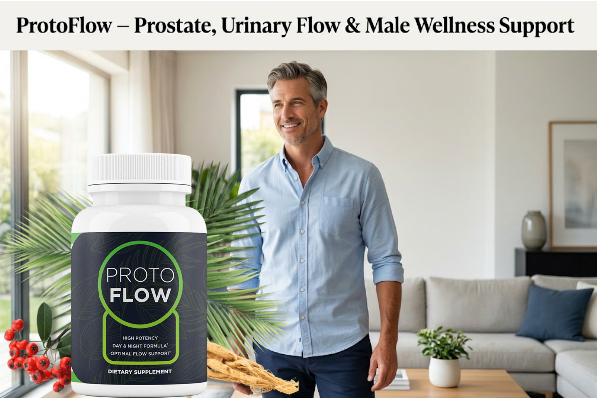 ProtoFlow – Prostate, Urinary Flow & Male Wellness Support