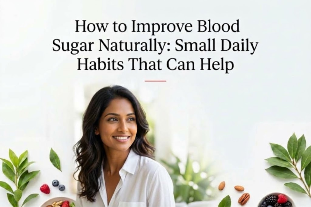 How to Improve Blood Sugar Naturally: Small Daily Habits That Can Help