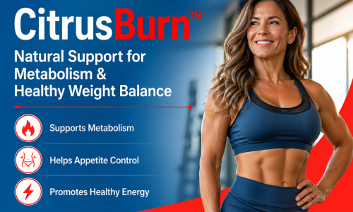 CitrusBurn™: Natural Support for Metabolism & Healthy Weight Balance🍊