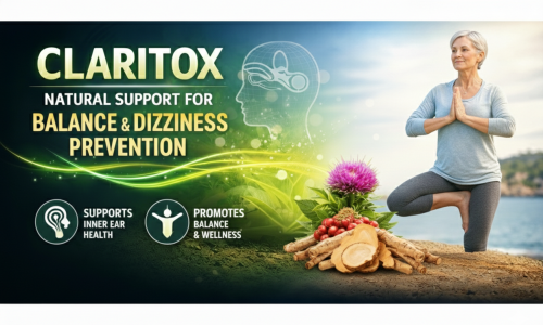 Claritox – Natural Support for Balance and Dizziness Prevention