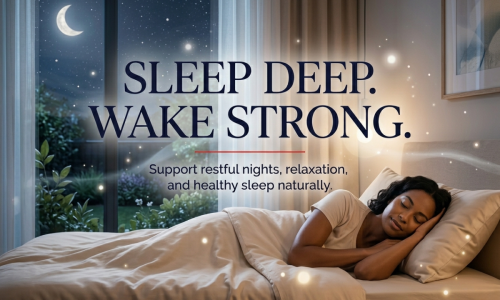 Natural Sleep Support: Better Sleep, Deep Rest & Nighttime Wellness