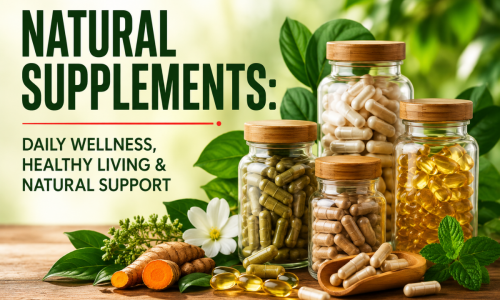 Natural Supplements: Daily Wellness, Healthy Living & Natural Support