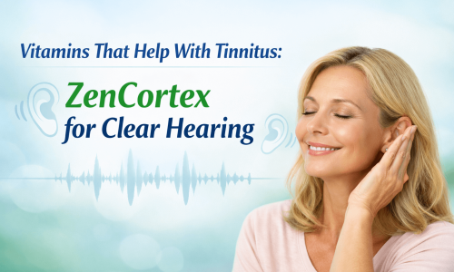 Vitamins That Help With Tinnitus ZenCortex for Clear Hearing