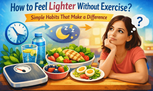 How to Feel Lighter Without Exercise? Simple Habits That Make a Difference