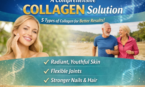 ADVANCED COLLAGEN PLUS💎 Premium Complete Collagen with 5 Different Types✨ Beauty, Mobility and Vitality from the Inside Out🌿
